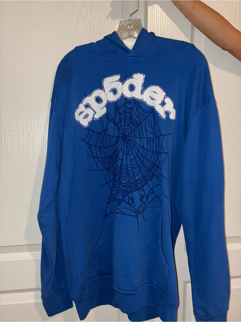 Sp5der OG Web Hoodie Mens size Large